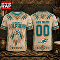 Miami Dolphins 2026 NFL Native American Heritage 3D Shirt, Football New Design Shirt