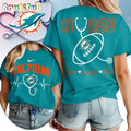 Miami Dolphins 2026 NFL Nurse Care Inspire Heal Unisex 3D Shirt
