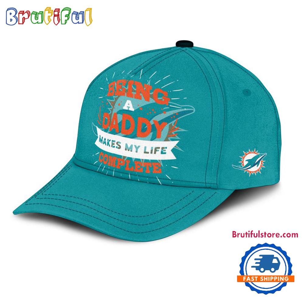 Miami Dolphins Being A Daddy Best Father’s Day Gift Classic Cap