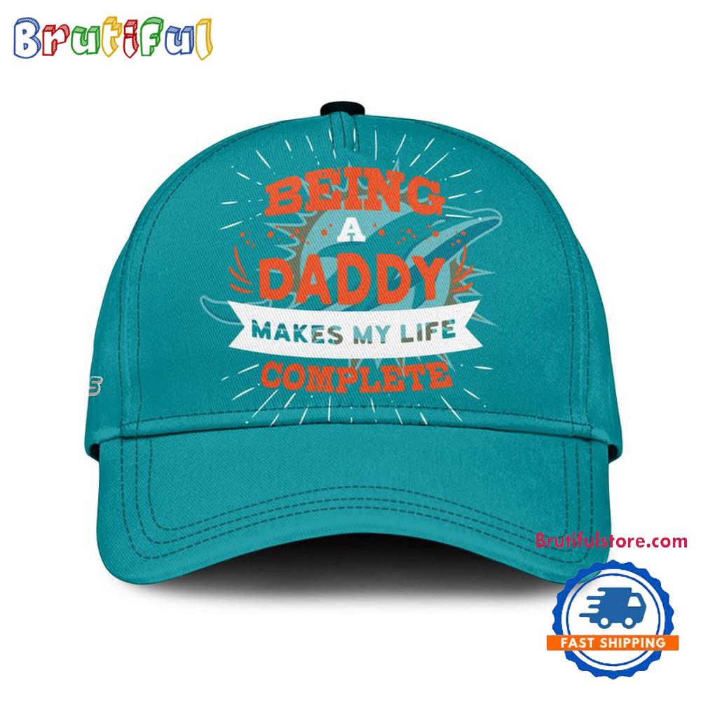 Miami Dolphins Being A Daddy Best Father’s Day Gift Classic Cap