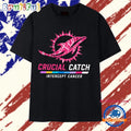 Miami Dolphins Crucial Catch Intercept Cancer T Shirt