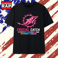 Miami Dolphins Crucial Catch Intercept Cancer T Shirt