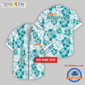 Miami Dolphins Flower Palm Tree Aloha Hawaii Shirt