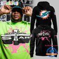 Miami Dolphins Football Hell Star Black Hoodie T-Shirt