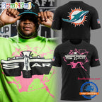 Miami Dolphins Football Hell Star Black Hoodie T-Shirt