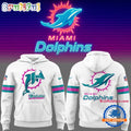 Miami Dolphins Football Vice City White Hoodie