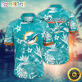 Miami Dolphins Hawaii Shirt Flower Vacation Mood Shirts