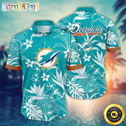 Miami Dolphins Hawaii Shirt Flower Vacation Mood Shirts