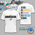Miami Dolphins NFL Annunciation 2025 Unisex 3D Shirt