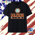 Miami Dolphins NFL Crest Apparel logo T Shirt
