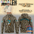 Miami Dolphins x Morgan Wallen Live in Miami 2025 Hoodie Shirt