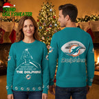 Miami Dolphins You Don’t Know The Power Ugly Christmas Sweater