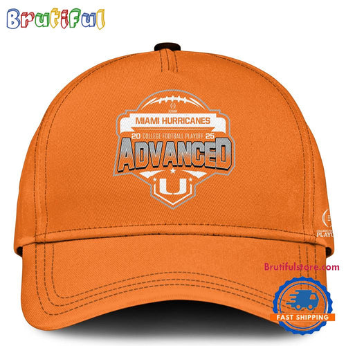 Miami Hurricanes 2025 College Football Playoff Limited Edition Cap