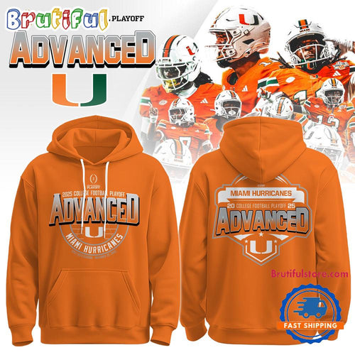 Miami Hurricanes 2025 College Football Playoff Limited Edition Hoodie T-Shirt