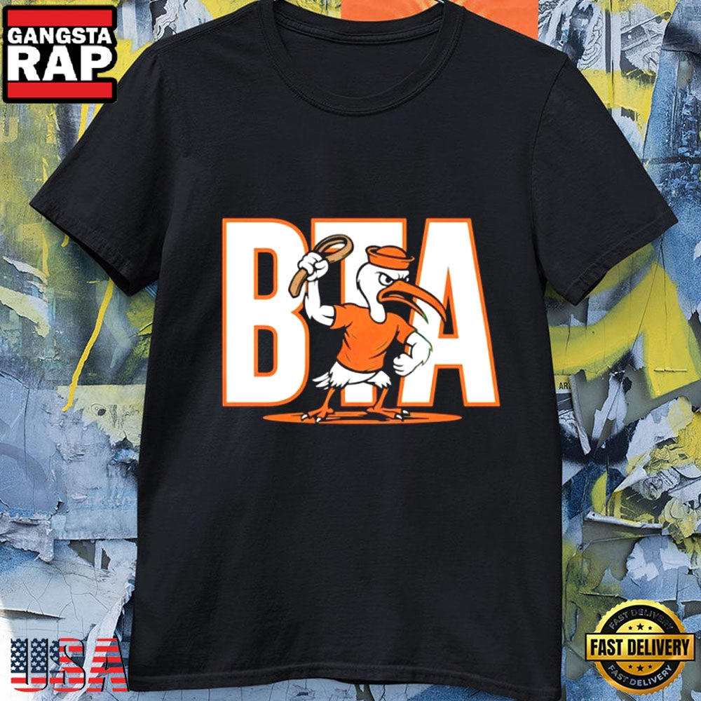 Miami Hurricanes 2026 NCAA Championship Bound BTA Mascot Graphic T-Shirt