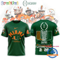 Miami Hurricanes 2026 NCAA College Football Playoff Champions Special New T Shirt