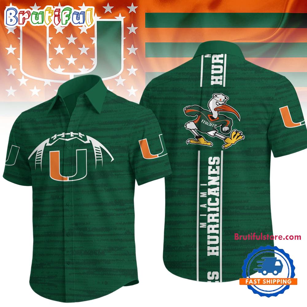 Miami Hurricanes 2026 NCAA Game Day Hawaiian Shirt