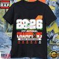 Miami Hurricanes CFP National Champions 6X 2026 T-Shirt