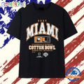 Miami Hurricanes CFP Quarterfinal at The Goodyear 2025 Cotton Bowl T Shirt
