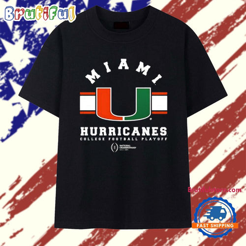 Miami Hurricanes College Football Playoff National Championship 2026 logo T Shirt