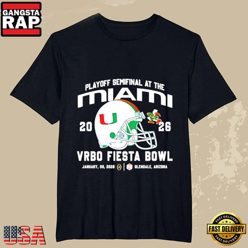 Miami Hurricanes Cotton Bowl Champions 2026 T Shirt