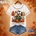 Miami Hurricanes NCAA Fall Is My Favorite Color Football Unisex 3D Shirt