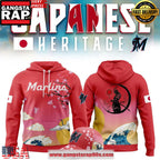 Miami Marlins 2025 Japanese Heritage Unisex Hoodie
