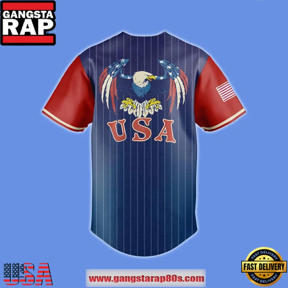 Miami Marlins Celebrate Team USA Night Limited Edition Baseball Jersey Shirt