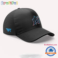 Miami Marlins x Luis Fonsi and Flo Rida 2025 New Black Cap Hats