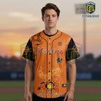 Miami Marlins x Naruto Shippuden Graphic Baseball Jersey