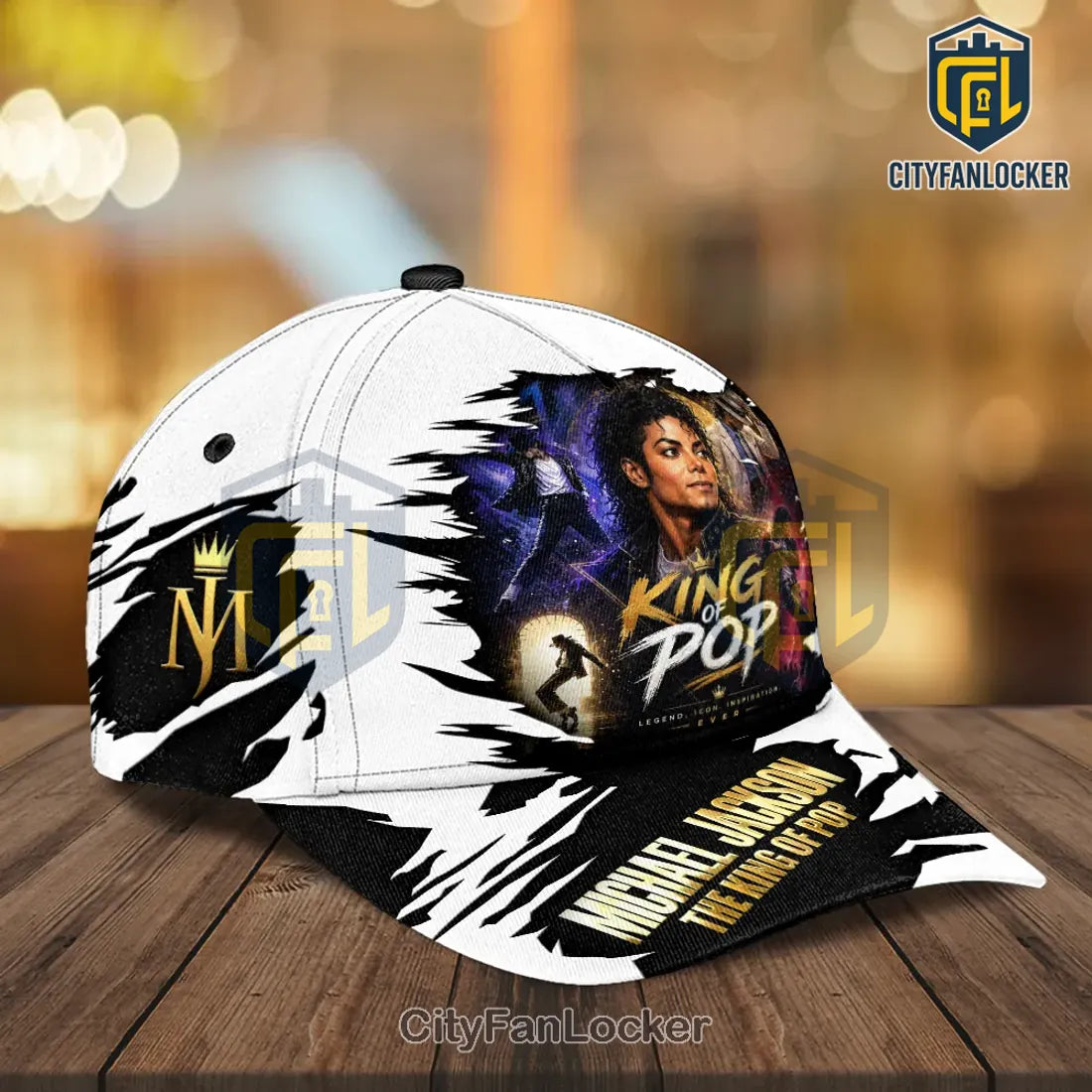 Michael Jackson King of Pop Legendary Baseball Cap
