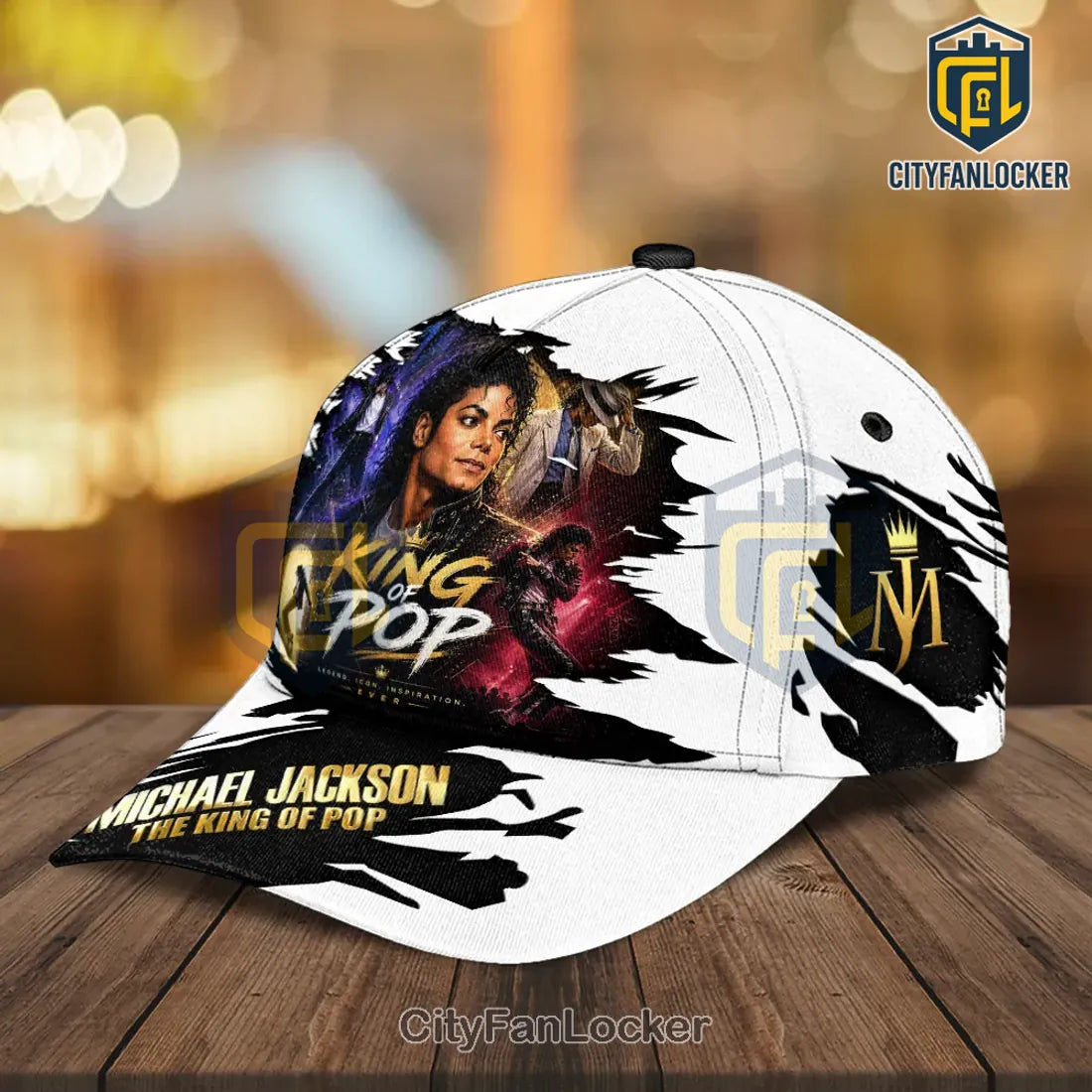 Michael Jackson King of Pop Legendary Baseball Cap