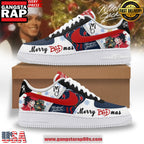 Michael Jackson Merry BADmas Limited Edition Air Force 1 Running Sneakers Shoes