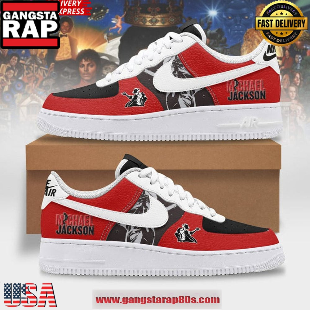 Michael Jackson Moon Walk New Design Air Force 1 Sneakers Shoes