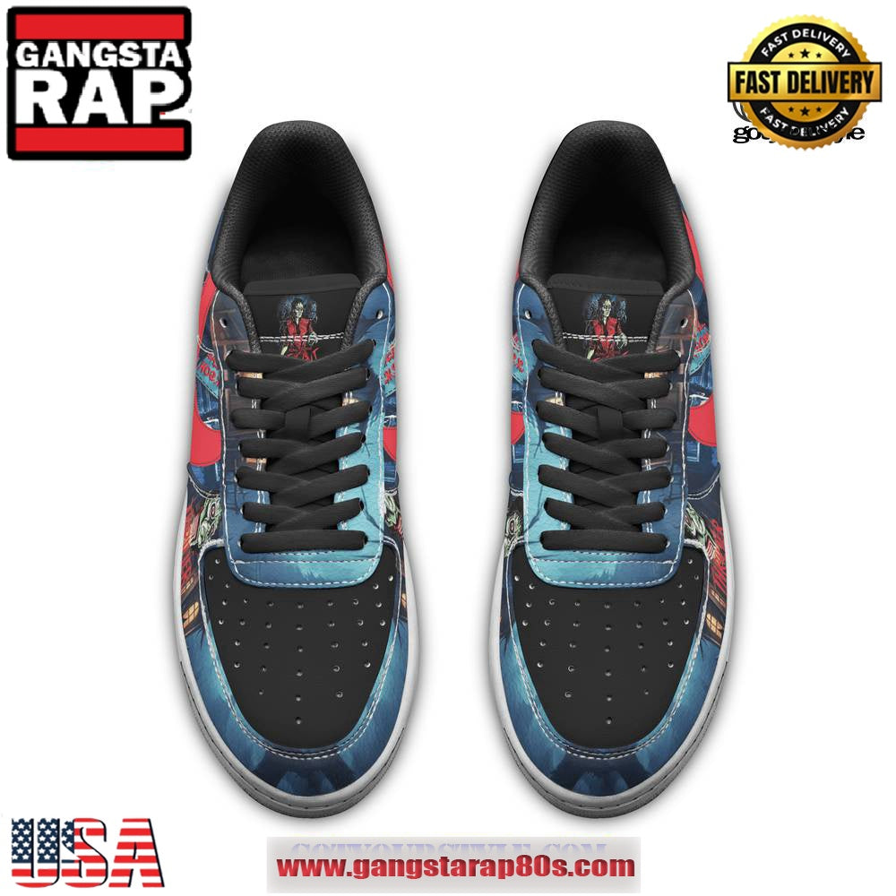 Michael Jackson Thriller Limited Edition Air Force 1 Running Sneakers Shoes