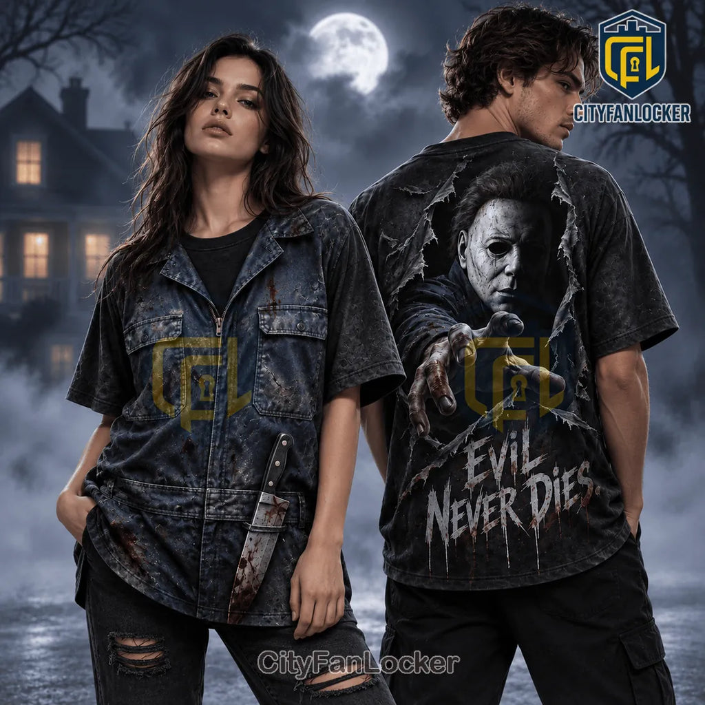 Michael Myers Evil Never Dies Horror Movie Shirt
