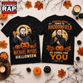 Michael Myers Haddonfield Halloween Two Sided T Shirt , Music Trending 3D Shirt