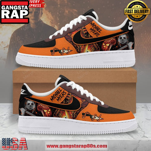 Michael Myers Horror Limited Edition Air Force 1 Running Sneakers Shoes