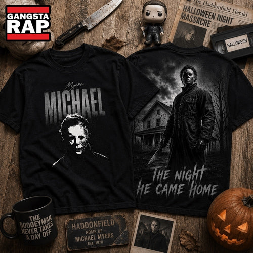Michael Myers The Night He Came Home Halloween 3D Shirt Hoodie T-Shirt