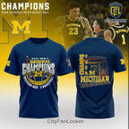 Michigan Men’s Basketball 2026 National Champions Fan Apparel T-Shirt