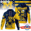 Michigan Wolverines 2025 NCAA Duo Color Personalized Hoodie