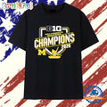 Michigan Wolverines 2026 Men’s Gymnastics Big Ten Champions T Shirt