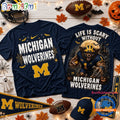 Michigan Wolverines 2026 NCAA Halloween New Design 3D Shirt