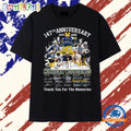 Michigan Wolverines Football 147th Anniversary 1879 2026 Legends Signatures T Shirt