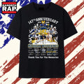 Michigan Wolverines Football 147th Anniversary 1879 2026 Legends Signatures T Shirt