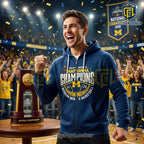 Michigan Wolverines NCAA Basketball 2026 Final Four Commemorative Hoodie