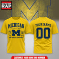 Michigan Wolverines NCAA Campus Pride Back to School 2026 Personalized 3D Shirt