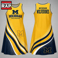 Michigan Wolverines NCAA Team Pride Women’s Sleeveless Dress