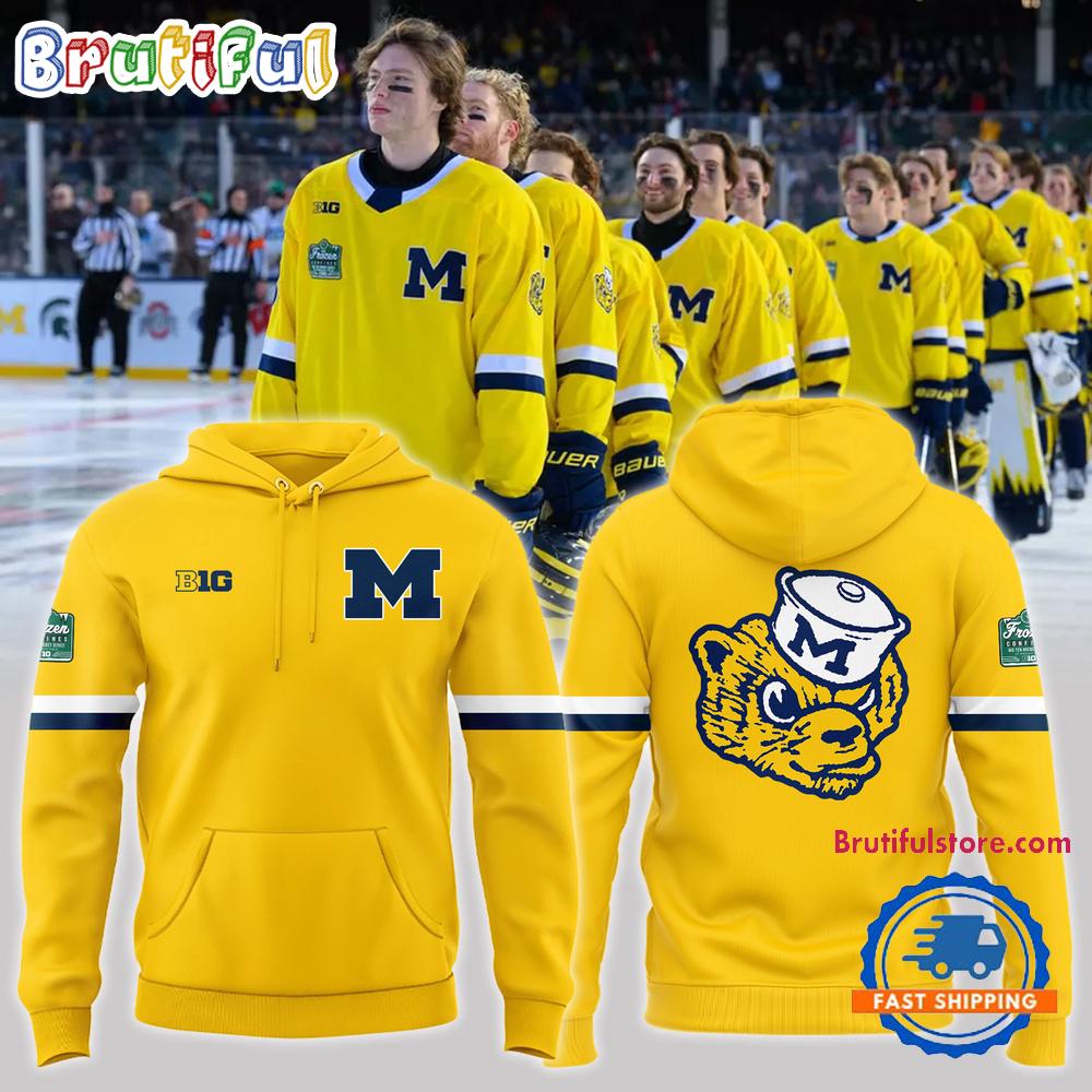 Michigan Wolverines Special Wrigley Field Hoodie T-Shirt