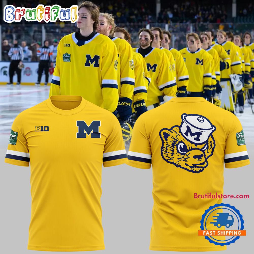 Michigan Wolverines Special Wrigley Field Hoodie T-Shirt